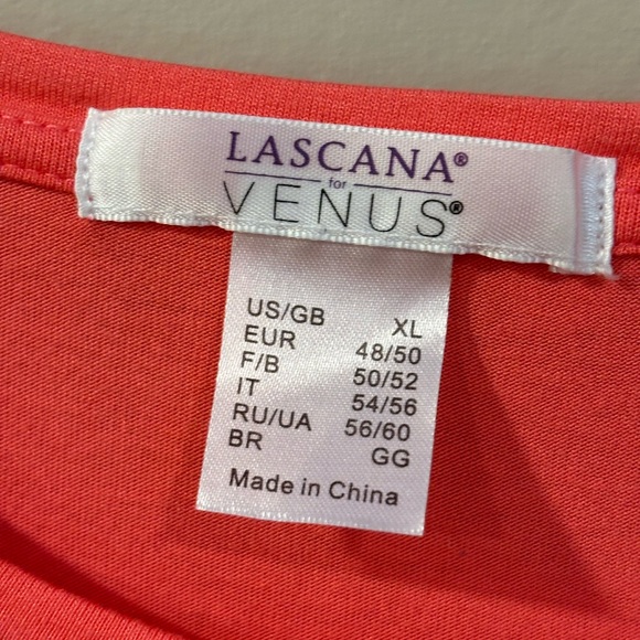 Lascana for Venus women's short sleeve top size XL - Picture 3 of 4